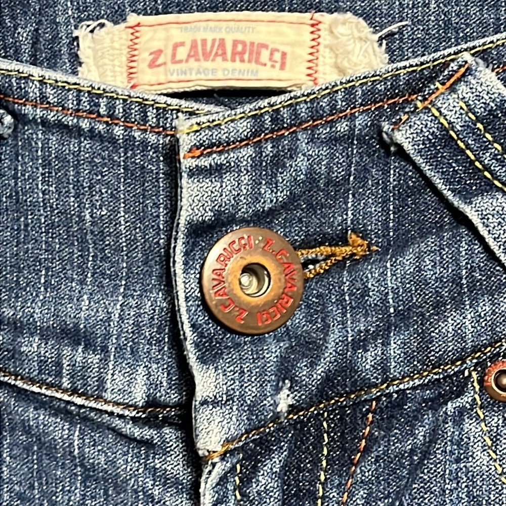 Z. Cavaricci vintage blue jeans size 9 (28 waist) rare find - Picture 13 of 14